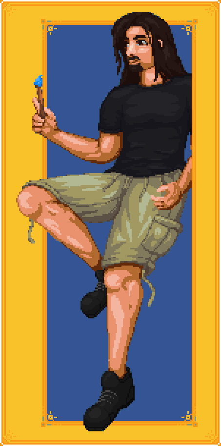 Pixelart ilustration of DenPixelArt